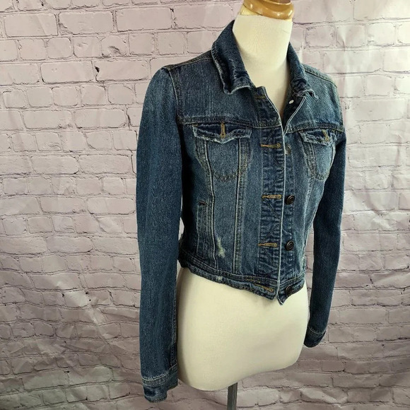 Rue 21 denim jacket size small - Picture 1 of 7